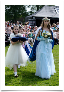june bannister lymm 2018 may queen field - June Bannister